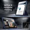 image:imageJETech Rotating Case Cover for iPad A16 11th10th Gen Navy  For 20252022 Model 360 Rotation Stand Clear Back Auto WakeSleep Pencil Holder Full ProtectionNavy