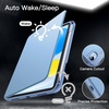 image:imageJETech Rotating Case Cover for iPad A16 11th10th Gen Navy  For 20252022 Model 360 Rotation Stand Clear Back Auto WakeSleep Pencil Holder Full ProtectionBlue