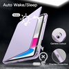 image:imageJETech Rotating Case Cover for iPad A16 11th10th Gen Navy  For 20252022 Model 360 Rotation Stand Clear Back Auto WakeSleep Pencil Holder Full ProtectionLight Purple