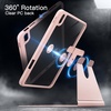 image:imageJETech Rotating Case Cover for iPad A16 11th10th Gen Navy  For 20252022 Model 360 Rotation Stand Clear Back Auto WakeSleep Pencil Holder Full ProtectionSandy Pink