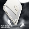 image:imageJETech Rotating Case Cover for iPad A16 11th10th Gen Navy  For 20252022 Model 360 Rotation Stand Clear Back Auto WakeSleep Pencil Holder Full ProtectionWhite