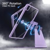 image:imageJETech Rotating Case Cover for iPad Pro 11 43 Black  For 20222021 Model 360 Rotation Stand Clear Back Design Auto WakeSleep Pencil Holder Full ProtectionLight Purple