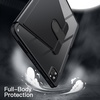 image:imageJETech Rotating Case Cover for iPad Pro 11 43 Black  For 20222021 Model 360 Rotation Stand Clear Back Design Auto WakeSleep Pencil Holder Full ProtectionBlack