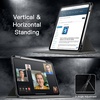 image:imageJETech Rotating Case Cover for iPad Pro 11 43 Black  For 20222021 Model 360 Rotation Stand Clear Back Design Auto WakeSleep Pencil Holder Full ProtectionSpace Gray