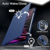 image:imageJETech Rotating Case Cover for iPad Pro 129 6543 Black  For 2022202120202018 Model 360 Rotation Stand Clear Back Design Auto WakeSleep Pencil Holder Full ProtectionNavy
