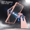 image:imageJETech Rotating Case Cover for iPad Pro 129 6543 Black  For 2022202120202018 Model 360 Rotation Stand Clear Back Design Auto WakeSleep Pencil Holder Full ProtectionRose Gold