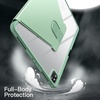 image:imageJETech Rotating Case Cover for iPad Pro 129 6543 Black  For 2022202120202018 Model 360 Rotation Stand Clear Back Design Auto WakeSleep Pencil Holder Full ProtectionMatcha Green