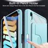 image:imageJETech Rotating Case Cover for iPad mini A17 Pro6th Gen Purple  For 83 20242021 Model 360 Rotation Stand Clear Back Design Auto WakeSleep Pencil Holder Full ProtectionBlue