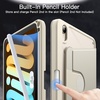 image:imageJETech Rotating Case Cover for iPad mini A17 Pro6th Gen Purple  For 83 20242021 Model 360 Rotation Stand Clear Back Design Auto WakeSleep Pencil Holder Full ProtectionStarlight