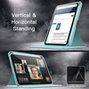 image:imageJETech Rotating Case Cover for iPad mini A17 Pro6th Gen Purple  For 83 20242021 Model 360 Rotation Stand Clear Back Design Auto WakeSleep Pencil Holder Full ProtectionBlue