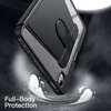 image:imageJETech Rotating Case Cover for iPad mini A17 Pro6th Gen Purple  For 83 20242021 Model 360 Rotation Stand Clear Back Design Auto WakeSleep Pencil Holder Full ProtectionBlack