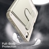 image:imageJETech Rotating Case Cover for iPad mini A17 Pro6th Gen Purple  For 83 20242021 Model 360 Rotation Stand Clear Back Design Auto WakeSleep Pencil Holder Full ProtectionStarlight