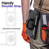 image:imageJETech Rugged Case for iPad A16 11th10th Gen Black  For 20252022 Model Builtin Screen Protector Rotating Hand Strap Stand Heavy Duty Shockproof ProtectionBlack