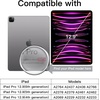 image:imageJETech Screen Protector for iPad Pro 11 432 202220212020 22 Pack  with Camera Lens Protector HD Clear Tempered Glass Pencil amp Face ID Compatible AntiScratch ProtectioniPadPro129654
