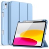 image:imageJETech Case Cover for iPad A16 11th10th Gen Navy  For 20252022 Model Soft TPU Pencil Holder TriFold Stand Auto WakeSleep Shockproof Lightweight DesignBlue
