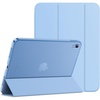 image:imageJETech Case Cover for iPad A16 11th10th Gen Navy Blue  For 20252022 Model Translucent Back TriFold Stand Auto WakeSleep Lightweight Shockproof ProtectionBlue