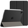 image:imageJETech Case Cover for iPad Pro 11 432 202220212020 Black  Slim Translucent Back Design TriFold Stand Auto WakeSleep Lightweight Shockproof ProtectionBlack