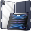 image:imageJETech Case Cover for iPad Pro 11 4321 Black  For 2022202120202018 Model Clear Back Pencil Holder Slim Shockproof TriFold Stand Auto WakeSleepDeep Navy