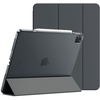 image:imageJETech Case Cover for iPad Pro 129 4th3rd Gen 20202018 Black  Slim Translucent Back Design TriFold Stand Auto WakeSleep Lightweight Shockproof ProtectionDark Grey