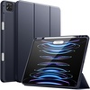 image:imageJETech Case Cover for iPad Pro 129 6th5th Gen 20222021 Black  Soft TPU Protection Pencil Holder TriFold Stand Pencil Charging Support Shockproof Lightweight Design Auto WakeSleepNavy