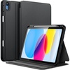 image:imageJETech Folio Case Cover for iPad A16 11th10th Gen Navy  For 20252022 Model MultiAngle Stand Cover Pencil Holder Slim Protective Cover Auto WakeSleepBlack