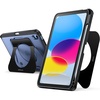 image:imageJETech Kickstand Case for iPad A16 11th10th Gen Black  For 20252022 Model Adjustable MultiAngle Stand Pencil Holder Slim Shockproof Frosted BackBlack