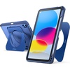 image:imageJETech Kickstand Case for iPad A16 11th10th Gen Black  For 20252022 Model Adjustable MultiAngle Stand Pencil Holder Slim Shockproof Frosted BackNavy