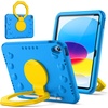 image:imageJETech Kids Case for iPad A16 11th10th Gen Blue  For 20252022 Model 360 Rotating Handle Stand Shockproof Lightweight Pencil HolderBlue