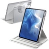 image:imageJETech Rotating Case Cover for iPad mini A17 Pro6th Gen Purple  For 83 20242021 Model 360 Rotation Stand Clear Back Design Auto WakeSleep Pencil Holder Full ProtectionSilver