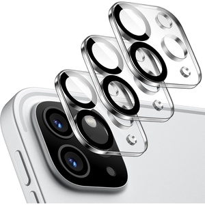 image:imageJETech Camera Lens Protector for iPad Pro 11129 3Pack  For 202220212020 Model 9H HD Clear Tempered Glass Full Coverage Protection AntiScratch Design Easy InstallationiPadPro202220212020