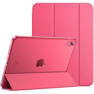 image:imageJETech Case Cover for iPad A16 11th10th Gen Navy Blue  For 20252022 Model Translucent Back TriFold Stand Auto WakeSleep Lightweight Shockproof ProtectionPink