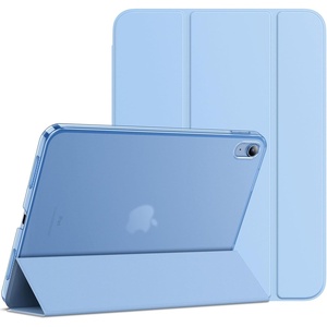 image:imageJETech Case Cover for iPad A16 11th10th Gen Navy Blue  For 20252022 Model Translucent Back TriFold Stand Auto WakeSleep Lightweight Shockproof ProtectionBlue