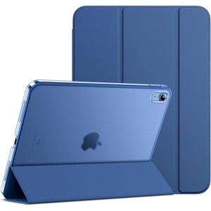 image:imageJETech Case Cover for iPad A16 11th10th Gen Navy Blue  For 20252022 Model Translucent Back TriFold Stand Auto WakeSleep Lightweight Shockproof ProtectionNavy Blue