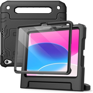 image:imageJETech Kids Case for iPad A16 11th10th Gen Blue  For 20252022 Model Builtin Screen Protector 360 Handle Stand Shockproof KidFriendlyBlack