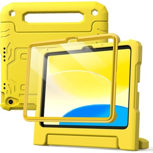 image:imageJETech Kids Case for iPad A16 11th10th Gen Blue  For 20252022 Model Builtin Screen Protector 360 Handle Stand Shockproof KidFriendlyYellow
