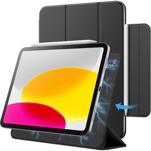 image:imageJETech Magnetic Case for iPad A16 11th10th Gen Black  For 20252022 Model Slim Smart Design Cover Auto WakeSleep Lightweight ProtectionBlack