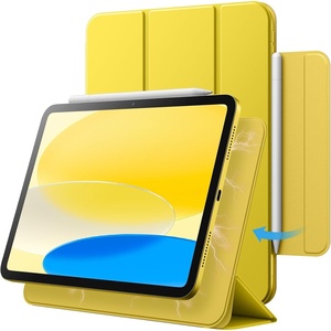 image:imageJETech Magnetic Case for iPad A16 11th10th Gen Black  For 20252022 Model Slim Smart Design Cover Auto WakeSleep Lightweight ProtectionYellow