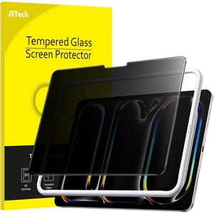 image:imageJETech Privacy Screen Protector for iPad Air 11 M4M3M2 1Pack  For 202620252024 Model AntiSpy Privacy Protection Tempered Glass Easy Installation Tool AntiScratch DesigniPadPro1120252024