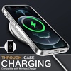 image:imageJETech 5 in 1 Case for iPhone 12 Pro AntiYellowing Clear  2 Tempered Glass Screen Protectors 2 Camera Lens Protectors Shockproof Bumper Phone CoverClear