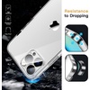 image:imageJETech 5 in 1 Case for iPhone 12 Pro Max AntiYellowing Clear  2 Tempered Glass Screen Protectors 2 Camera Lens Protectors Shockproof Bumper Phone CoverClear