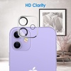 image:imageJETech Camera Lens Protector for iPhone 1112 mini 3Pack  9H Tempered Glass HD Clear AntiScratch Protection Night Shot Compatible CaseFriendlyiPhone 1112 mini
