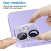 image:imageJETech Camera Lens Protector for iPhone 1112 mini 3Pack  9H Tempered Glass HD Clear AntiScratch Protection Night Shot Compatible CaseFriendlyiPhone 1112 mini