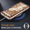 image:imageJETech Case for Google Pixel 8 AntiYellowing Clear  Shockproof Protection Scratch Resistant Hard PC Back Durable Transparent TPU BumperClear