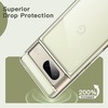 image:imageJETech Case for Google Pixel 8 AntiYellowing Clear  Shockproof Protection Scratch Resistant Hard PC Back Durable Transparent TPU BumperClear