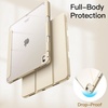 image:imageJETech Case for iPad Air 13 M4M3M2 Black  Cover for 202620252024 Model Clear Back Pencil Holder Slim Shockproof Protection TriFold Stand Auto WakeSleepStarlight