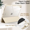 image:imageJETech Case for iPad Air 13 M4M3M2 Black  Cover for 202620252024 Model Clear Back Pencil Holder Slim Shockproof Protection TriFold Stand Auto WakeSleepStarlight