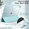 image:imageJETech Case for iPad Air 13 M4M3M2 Black  Cover for 202620252024 Model Clear Back Pencil Holder Slim Shockproof Protection TriFold Stand Auto WakeSleepBlue