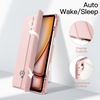 image:imageJETech Case for iPad Air 13 M4M3M2 Black  Cover for 202620252024 Model Clear Back Pencil Holder Slim Shockproof Protection TriFold Stand Auto WakeSleepSandy Pink