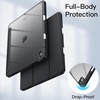 image:imageJETech Case for iPad Air 13 M4M3M2 Black  Cover for 202620252024 Model Clear Back Pencil Holder Slim Shockproof Protection TriFold Stand Auto WakeSleepBlack
