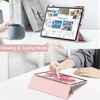 image:imageJETech Case for iPad Air 13 M4M3M2 Black  Cover for 202620252024 Model Clear Back Pencil Holder Slim Shockproof Protection TriFold Stand Auto WakeSleepSandy Pink